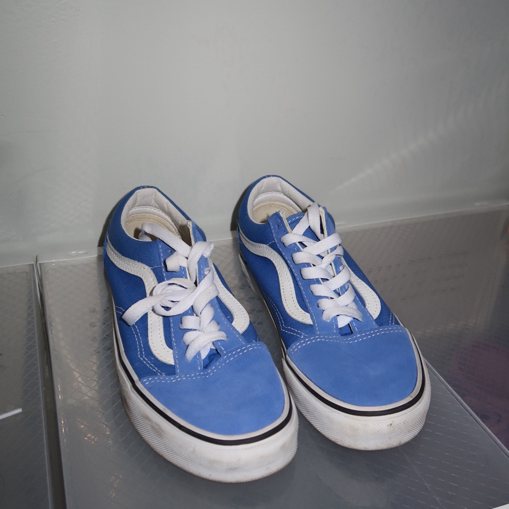 Vans Blue Sneakers M Size 4